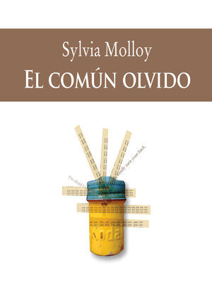 cover image of El común olvido